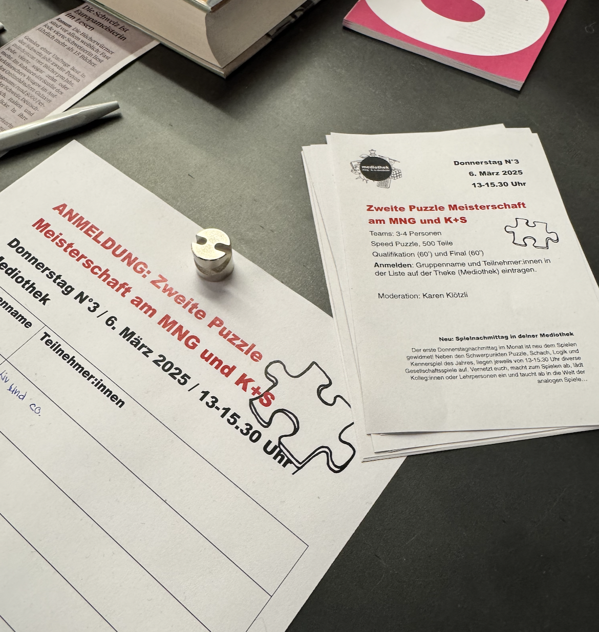 Zweite Puzzle-Meisterschaft